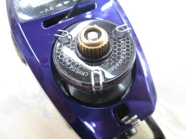 クリスティア ワカサギCRTR+電動リール メタルパープル