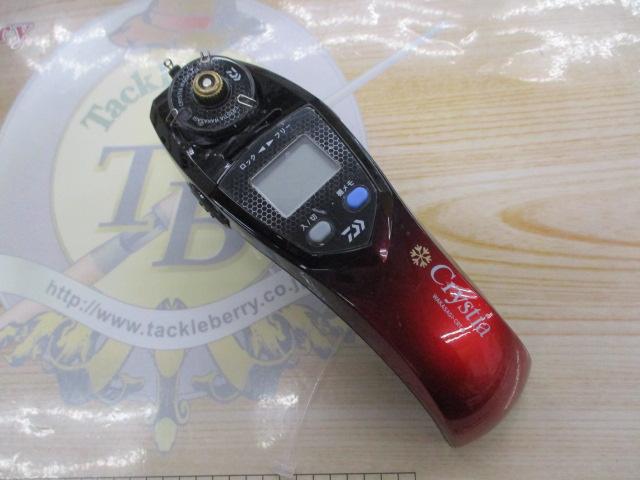 クリスティア ワカサギCRTα電動リール ソリッドブラック/メタルレッドG