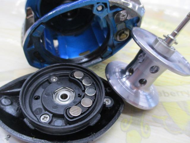 ブルーマックス船-L ブルー/ブラック(シルバースプール)