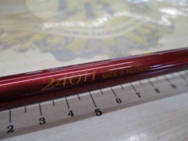 炎月一つテンヤマダイパワースペック 240