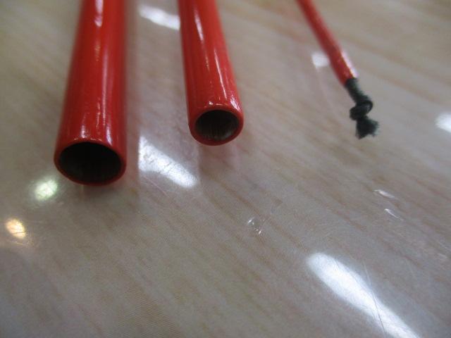 虎鉄朱塗高野竹三尺八寸鮫皮