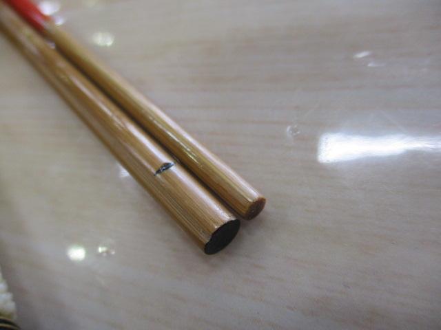 虎鉄朱塗高野竹三尺八寸鮫皮