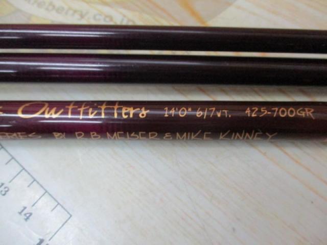 ディアクリーク14'0"#6/7 4PC