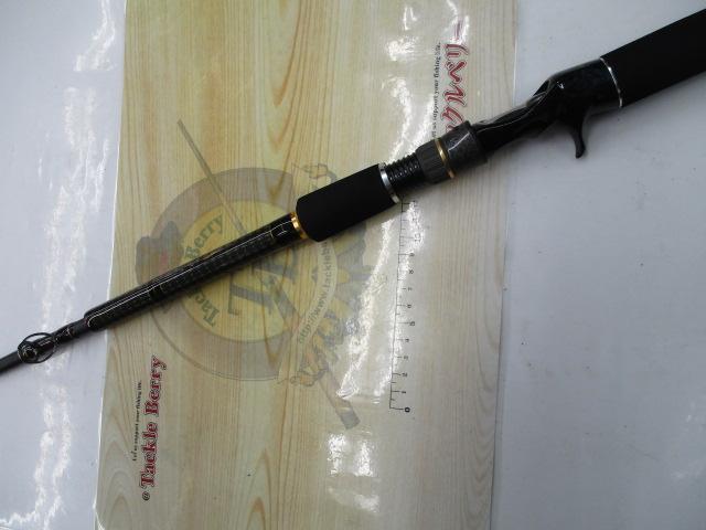 デストロイヤー F8-78DG(オロチフュージコンタクト)マットブラックリールシート スラントブリッジ