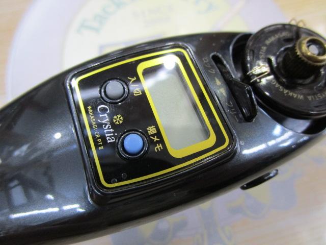 クリスティア ワカサギCR-PT2電動リール メタリックガンメタ