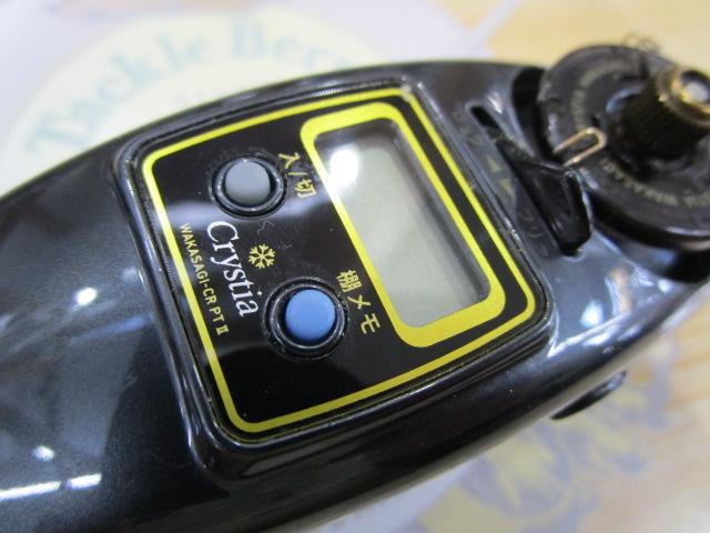 クリスティア ワカサギCR-PT2電動リール メタリックガンメタ