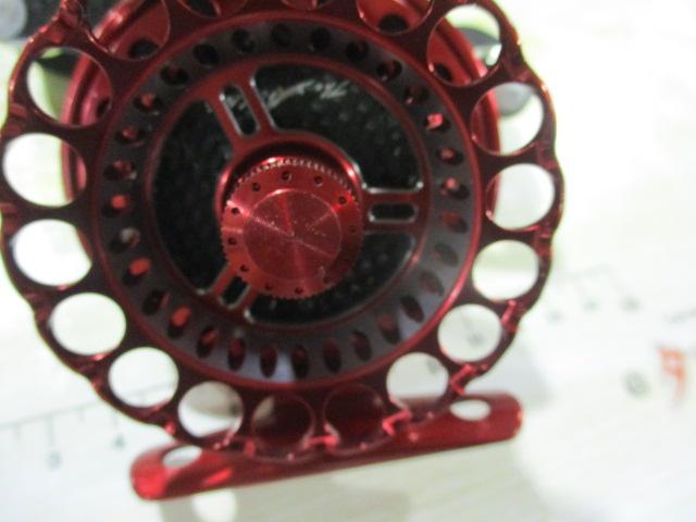 カセ筏師 THEアスリートレーサー 65-RT(左) レッド/チタン