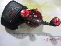 カセ筏師 THEアスリートレーサー 65-RT(左) レッド/チタン