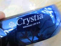 クリスティア ワカサギCRTRα電動リール ソリッドブラック/メタルブルーグラデーション