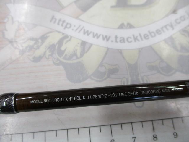 トラウトX NT 60L・N