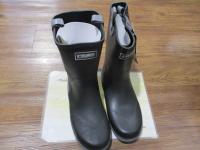 RBBボートゲームブーツロングブラックxグレー2XL