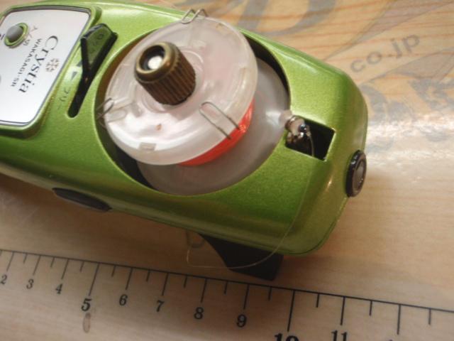 クリスティア ワカサギSR電動リール グリーン