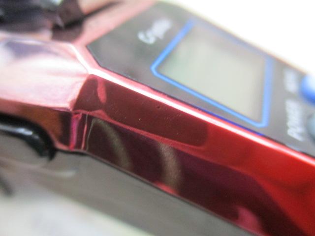 クリスティア ワカサギCRS-C+電動リール メタルガンメタ/レッドグラデーション