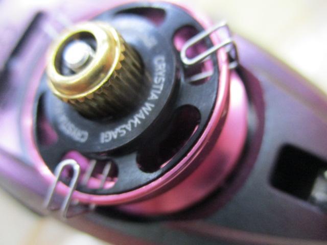 クリスティア ワカサギAIR電動リール ブルーパープルムーブ