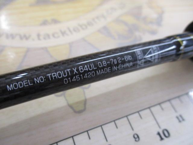 トラウトX 64UL
