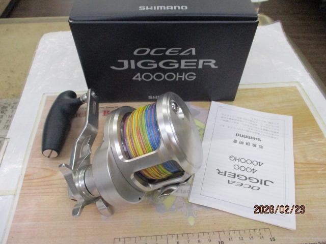 20オシアジガー 4000HG｜＠ベリーネット 日本最大新品中古釣具WEBショップ
