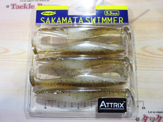 サカマタスイマー5.3"#114シャンパンペッパー&ネオンパール