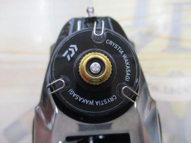 クリスティア ワカサギCRS-C+電動リール メタルガンメタ/ホワイトグラデーション