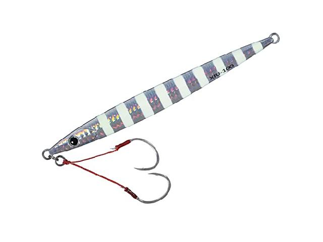 クロスライドジグヘビーメタルXRJ-80#007ゼブラグロー