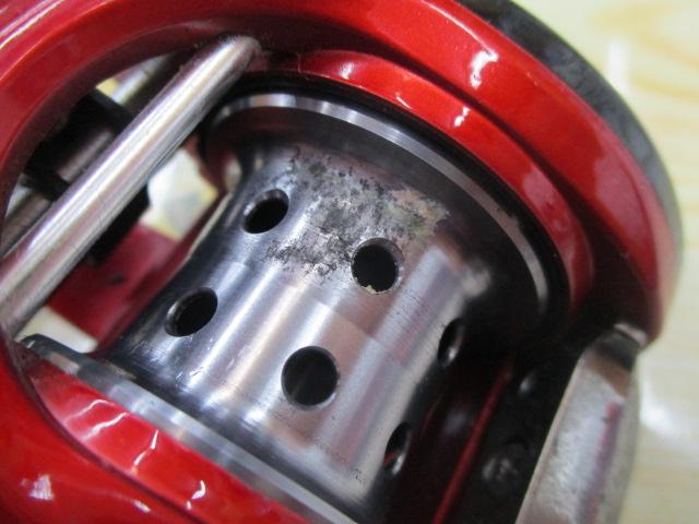 レッドマックス船-L レッド/ブラック(シルバースプール)