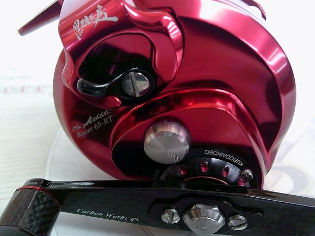 カセ筏師 THEアスリートレーサー 65-RT(右) レッド/チタン