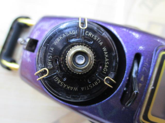 クリスティア ワカサギCR-PT2電動リール パープルムーブ