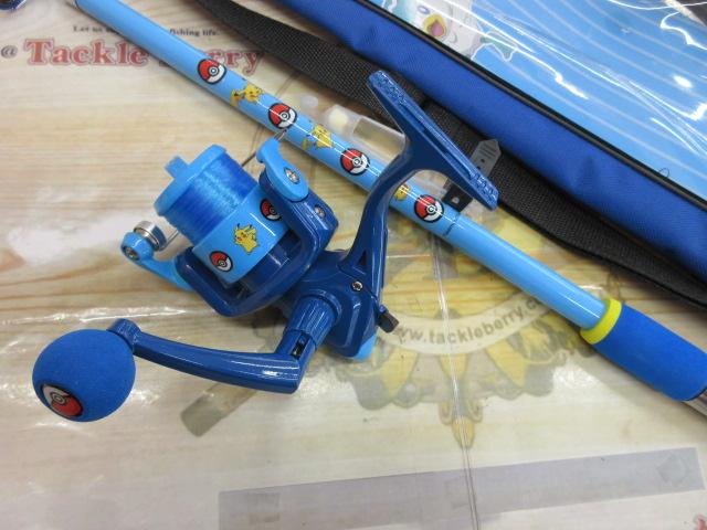 ポケモンキッズロッド振り出し180ブルー