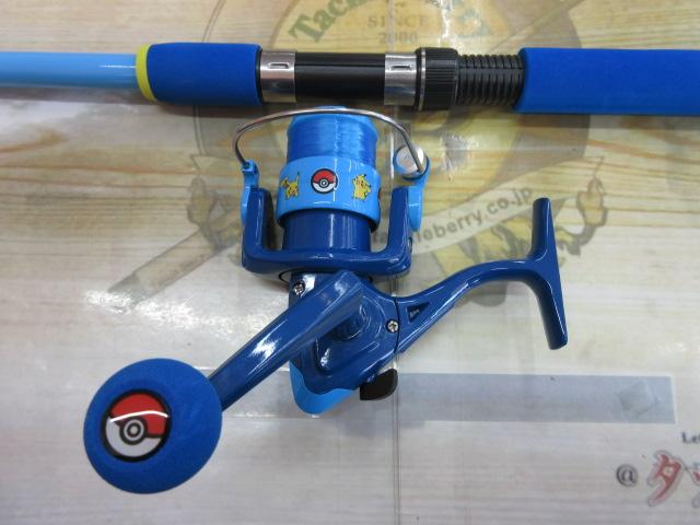 ポケモンキッズロッド振り出し180ブルー