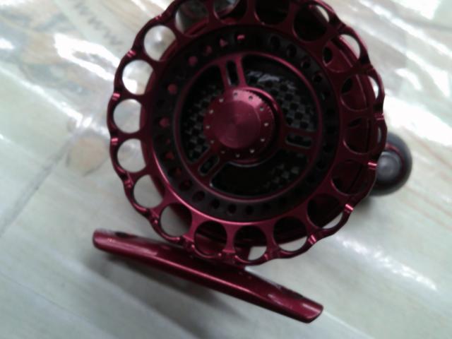 カセ筏師 THEアスリートレーサー 65-RT(左) レッド/チタン