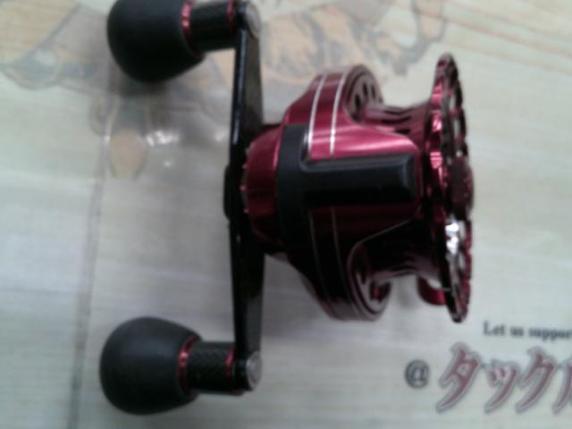 カセ筏師 THEアスリートレーサー 65-RT(左) レッド/チタン