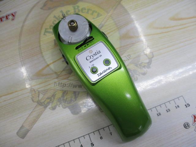 クリスティア ワカサギSR電動リール グリーン