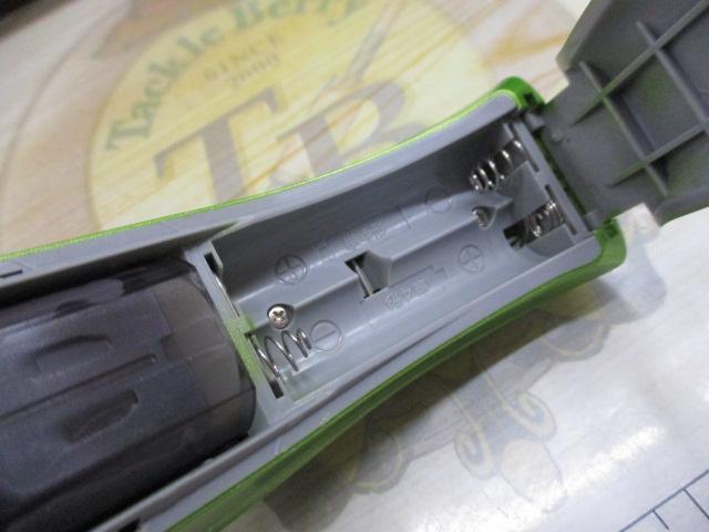 クリスティア ワカサギSR電動リール グリーン