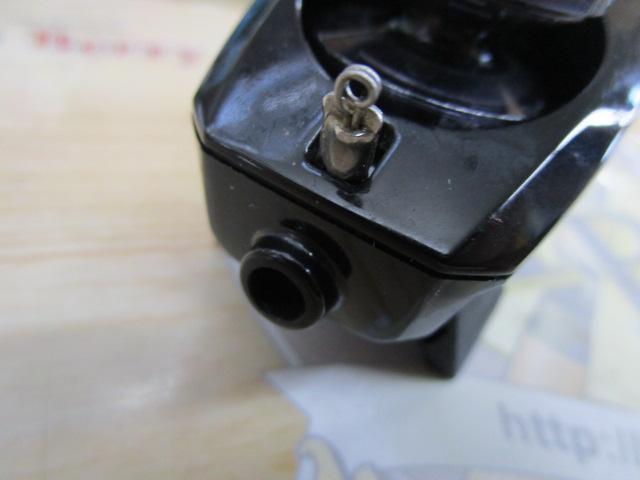 クリスティア ワカサギCRTR電動リール ソリッドブラック/ブルーグラデーション