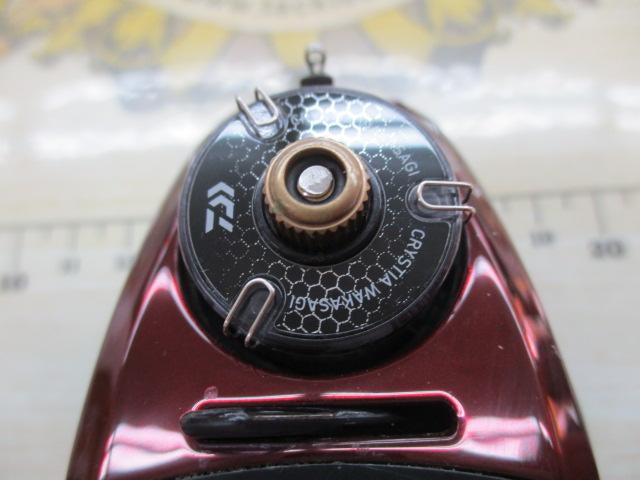 クリスティア ワカサギCRTR+電動リール メタルダークレッド