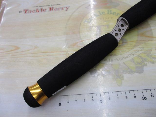 デストロイヤー F8-78DG(オロチフュージコンタクト)マットブラックリールシート スラントブリッジ