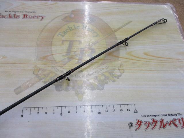 デストロイヤー F8-78DG(オロチフュージコンタクト)マットブラックリールシート スラントブリッジ