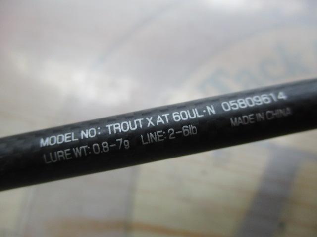 トラウトX AT 60UL・N