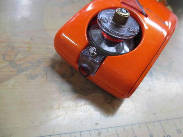 クリスティア ワカサギMR電動リール オレンジ