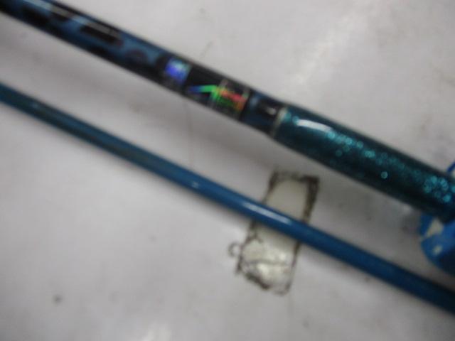 ピースルアーロッド60ULブルーカモ