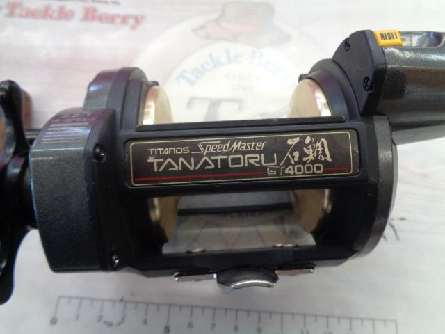チタノススピードマスタータナトル石鯛 GT4000