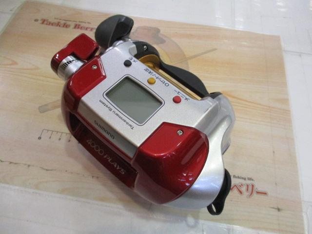 【超美品】シマノ 09電動丸 4000 PLAYS 電動リール 09電動丸 4000プレイズ｜＠ベリーネット 日本最大新品中古釣具WEBショップ