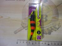 スピードメタルエギドロッパー2.5#13ブラック/オレンジゼブラ