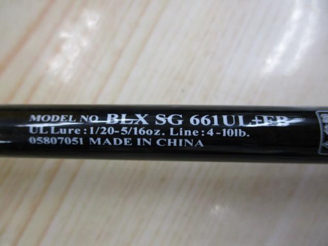 ブラックレーベル BLX SG 661UL+FB