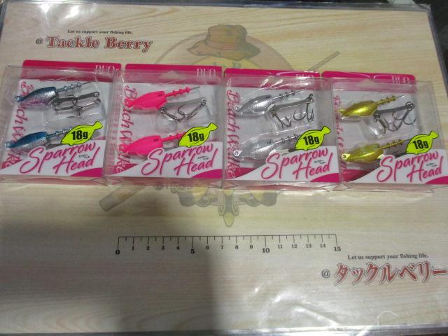 新古ビーチウォーカースパローヘッド18g