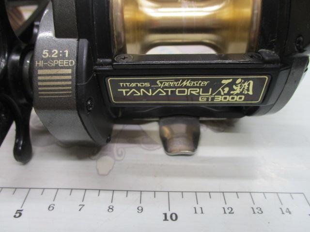 チタノススピードマスタータナトル石鯛 GT3000