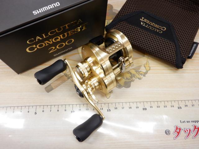 シマノ21カルカッタコンクエスト200未使用品 リール