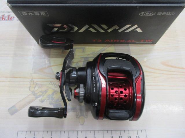 【日本製】 ダイワ T3 AIR 8.6L-TW 左巻き ベイトリール T3 AIR 8.6L-TW｜＠ベリーネット 日本最大新品中古釣具WEBショップ