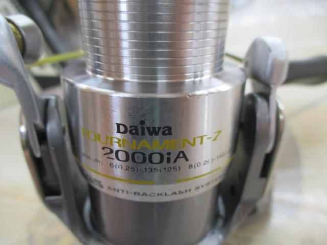 ダイワ TOURNAMENT-Z トーナメント-Z 2000iA【廃盤品】 トーナメントZ 2000iA｜＠ベリーネット 日本最大新品中古釣具WEBショップ