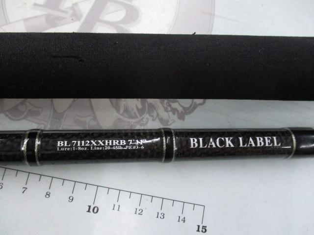 ブラックレーベルBLACK LABEL BL7112XXHRB三重県引取限定 ブラックレーベル BL7112XXHRB｜＠ベリーネット 日本最大新品中古釣具