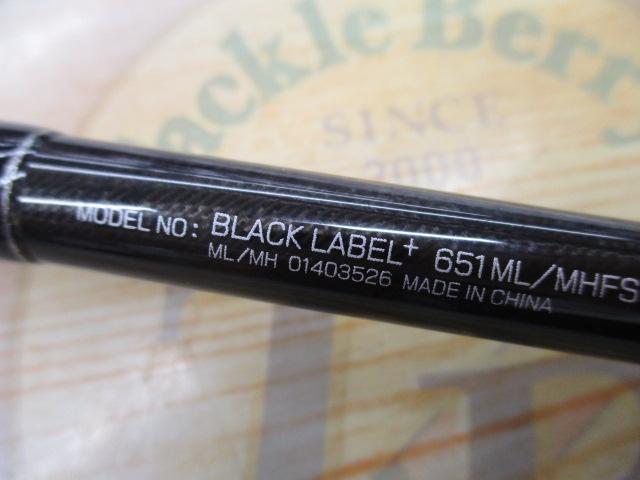ブラックレーベル651ML/MHFS ダイワ(Daiwa) ブラックレーベル プラス 651ML/MHFS 01403526